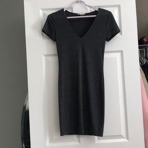 Dark grey dress